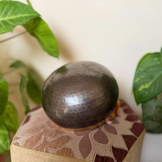 Black Tibetan Singing Bowl – 6 Inch