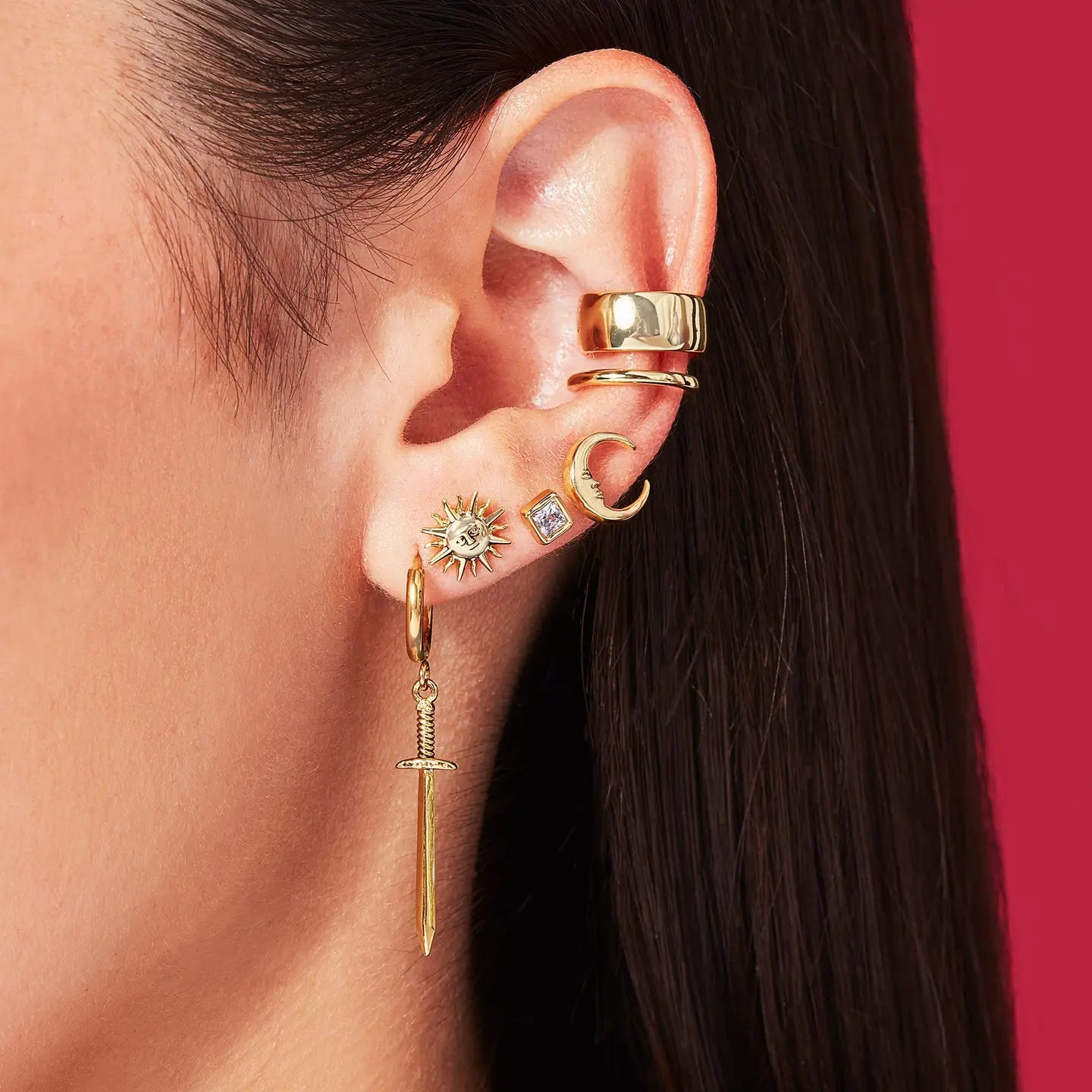 La Luna Studs