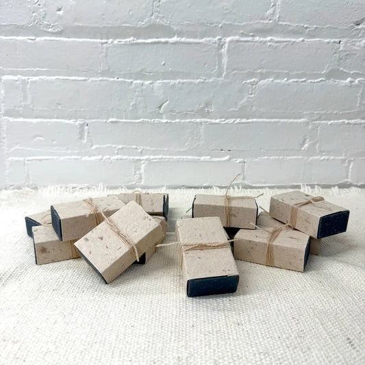 Activated Charcoal Pine and Clove Organic Bar Soap