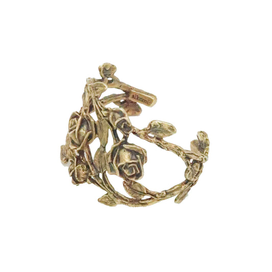 ROSE WITH LEAVES CUFF | A GRATEFUL DEAD HOMAGE