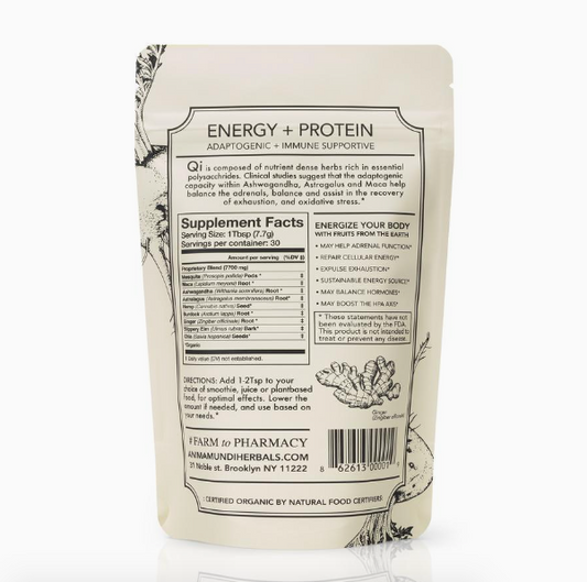 Qi - Energy + Protein Powder