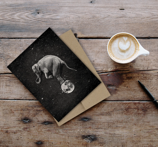 Vintage Collage Art Greeting Cards