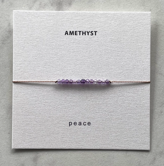 Gemstone Minimalist Bracelets