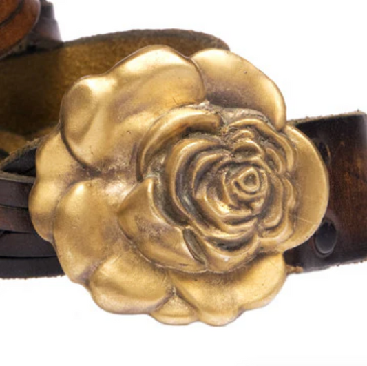 Reclaimed Metal Belt | Rose