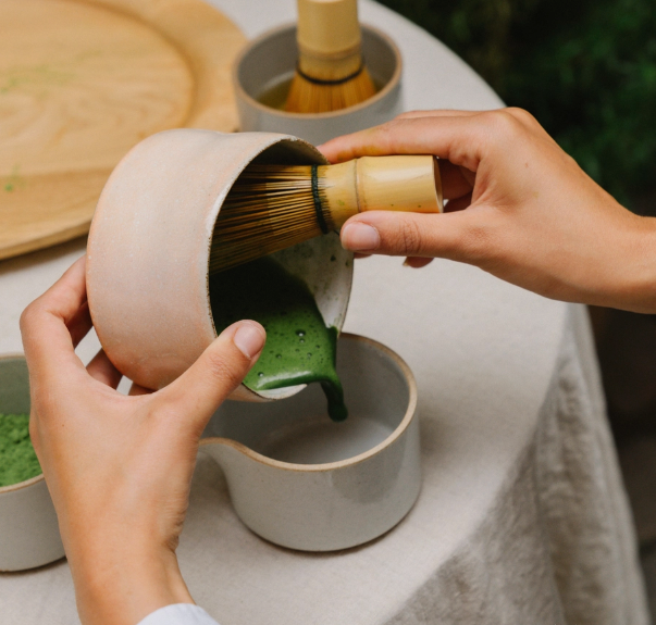 Matcha Whisk Dark Bamboo