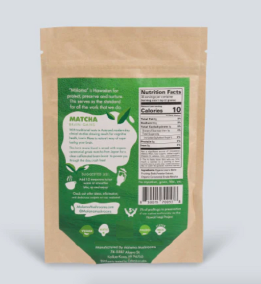 Fung-tional Superfood | Matcha with Lion's Mane