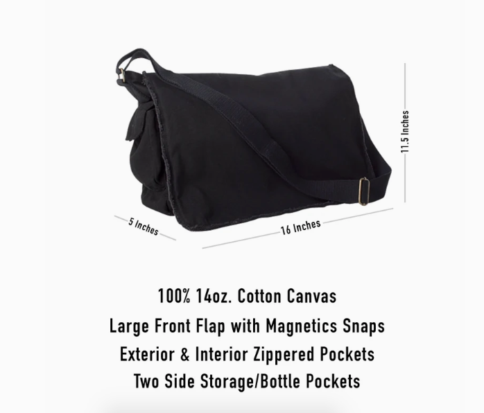 Printed Messenger Bags