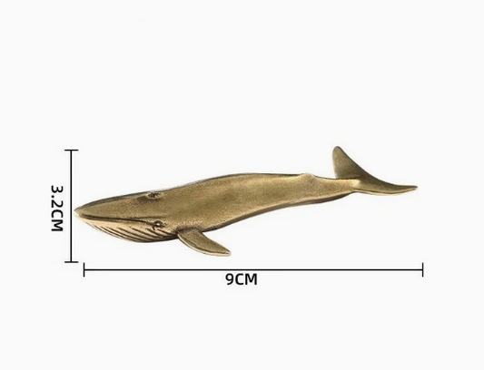 Brass Ocean Collection- Octopus and Whale