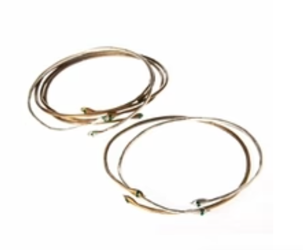 Reclaimed Metal Cuff | Serpents Bangle
