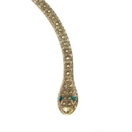 Reclaimed Metal Necklace | Hard Snake Choker