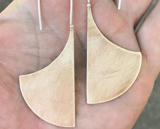 Chic Brass Earring Collection