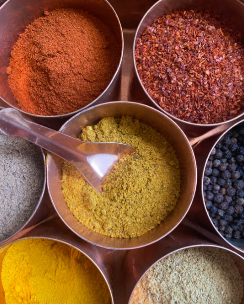 Handmade Copper Spice Box - Inmune System Booster