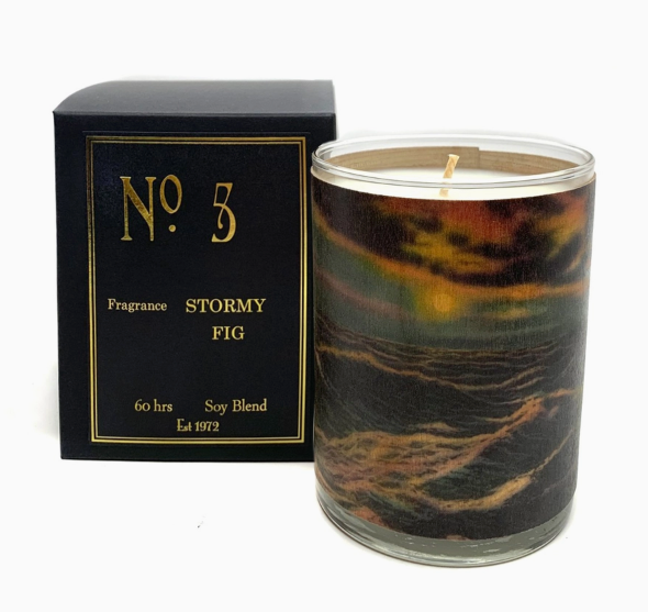 Wood Printed Vessel Candles