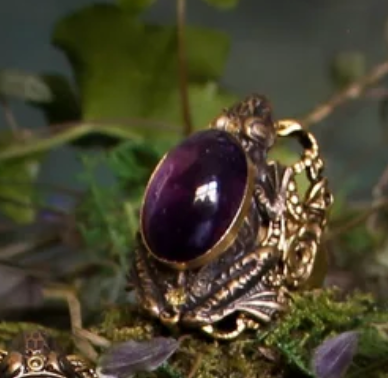 Majestic Sound of Water Frog Ring