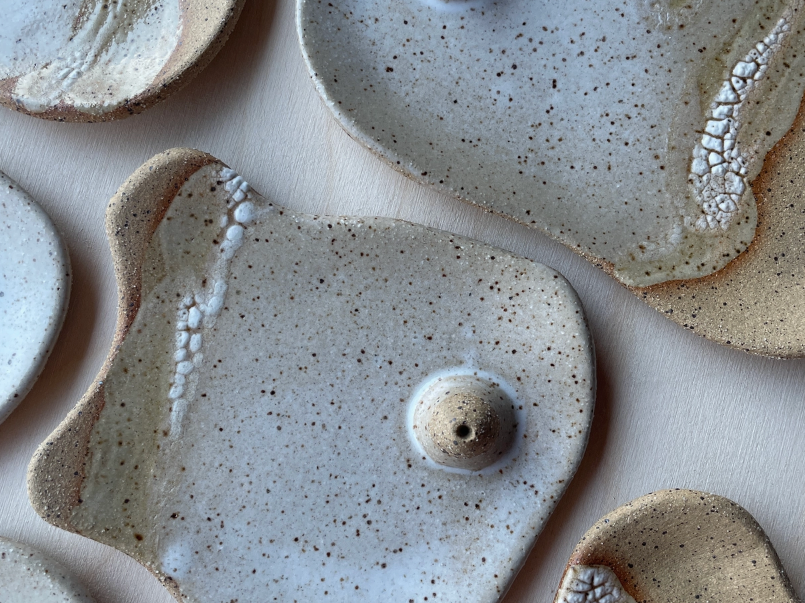 Speckled Ceramic Incense Burners