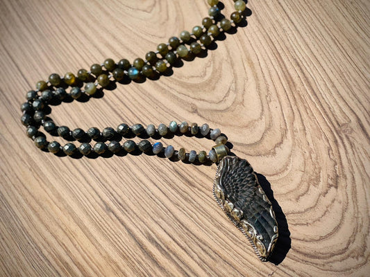 Angel Wing Mala Necklaces
