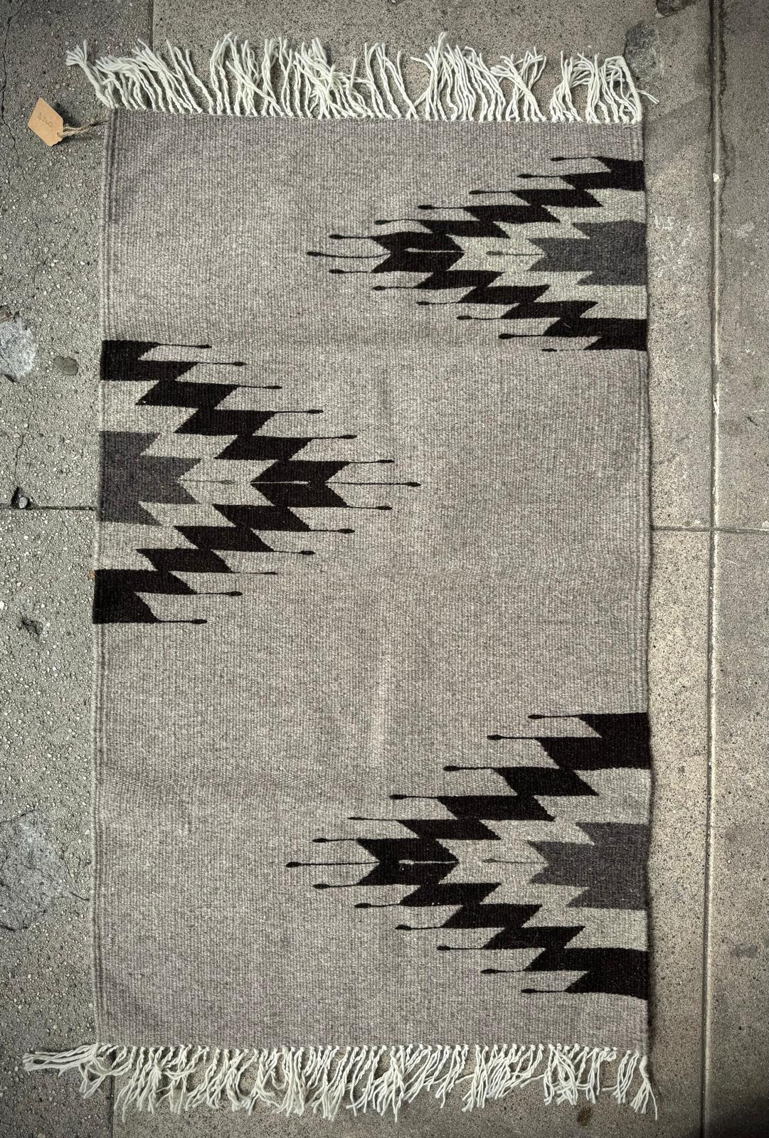 Handwoven Mexican Bedside Carpets