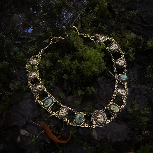 Sacred Scarab Collar