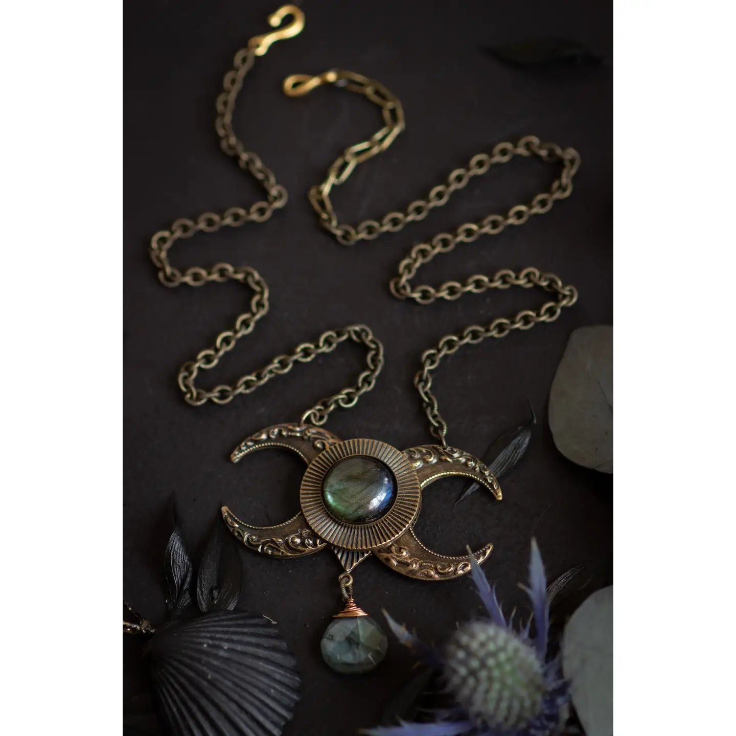 The Horned Goddess Two Moons