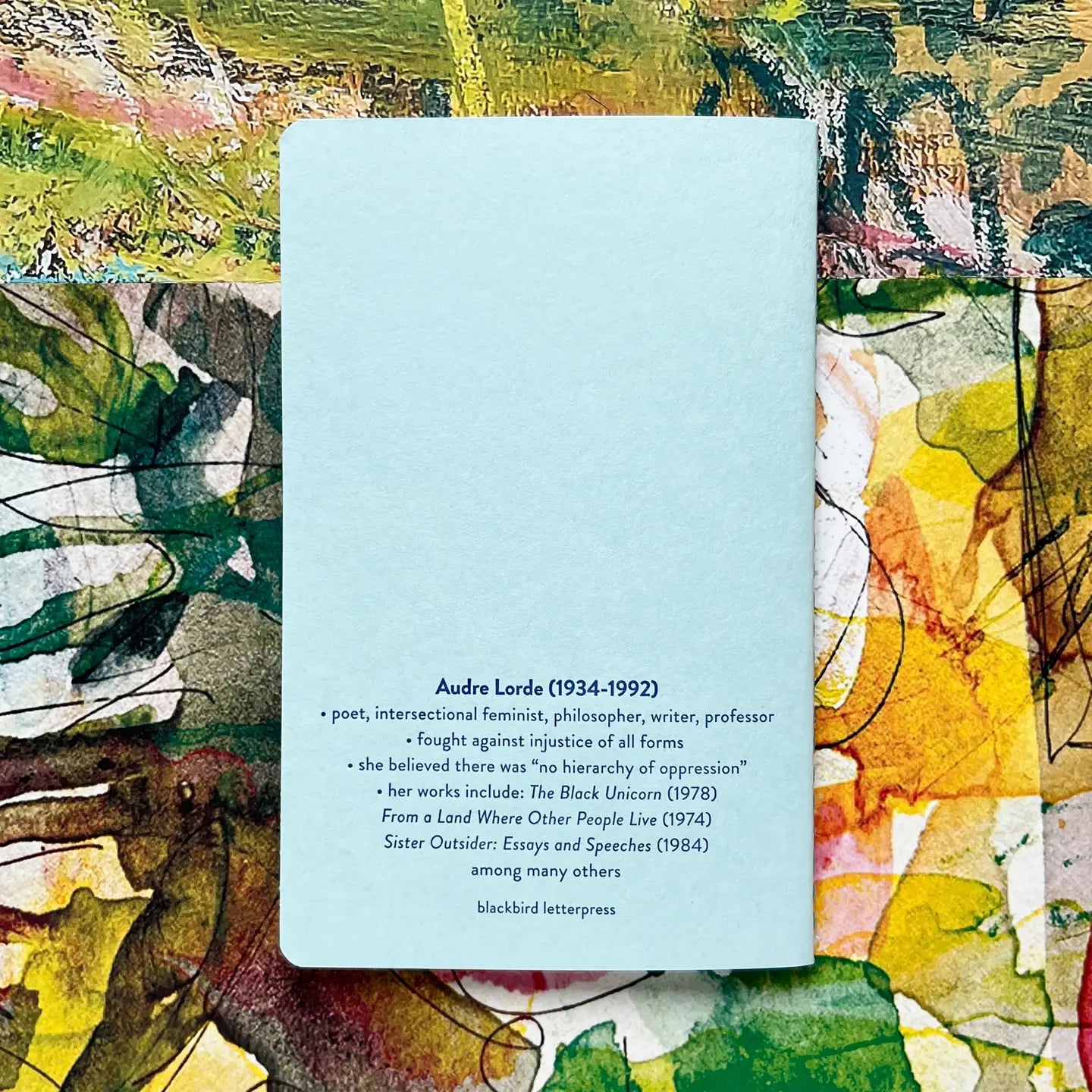 Letterpress Notebook