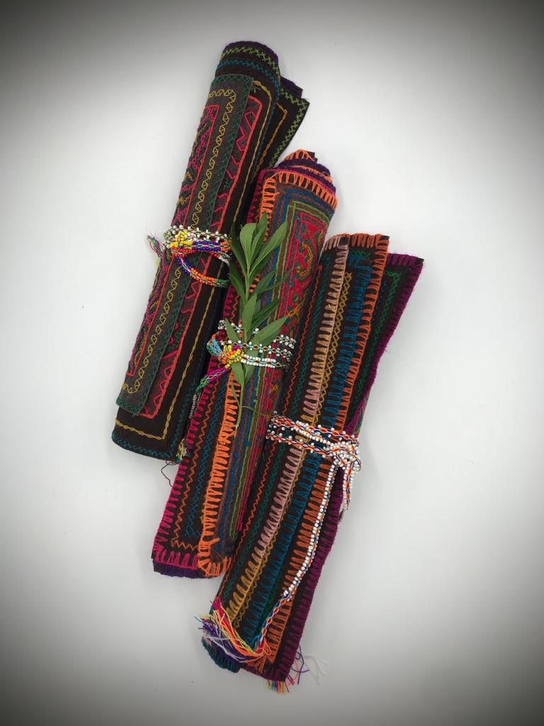 Shipibo Textiles | Embroidered Tableware Collection