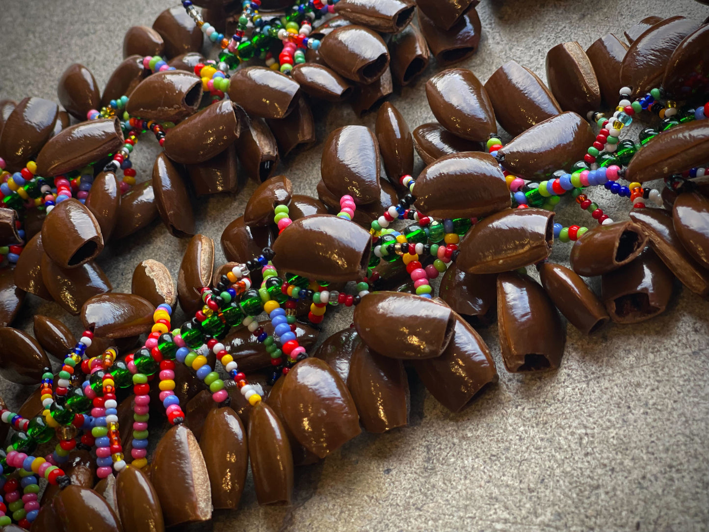 Colombian Kamentsá Ceremony Seed Necklaces