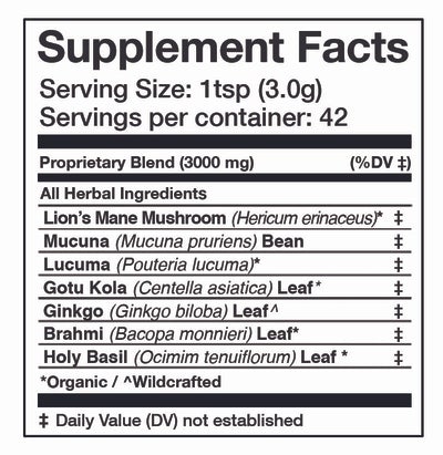 Ancient Remedy | The Mind: Adaptogenic Brain Tonic