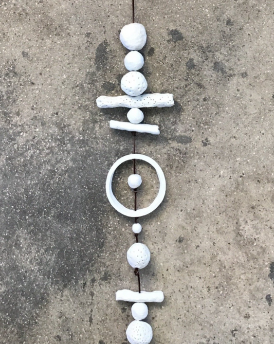 Geo | Hanging Ceramic Sculpture