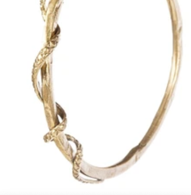 Serpent Wrap Hoops