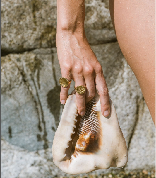 Hand Forged Gold Ring Collection
