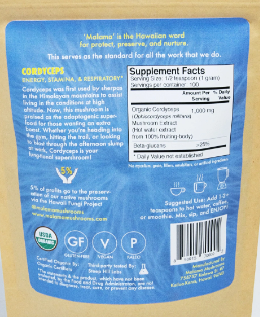 Fung-tional Superfood | Cordyceps Extract Powder