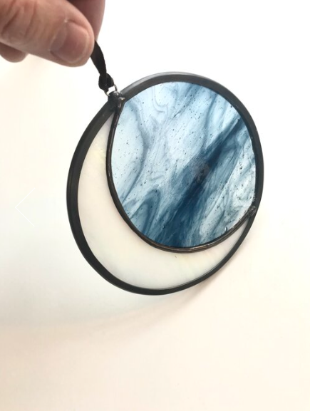 Stained Glass | Crescent New Moon
