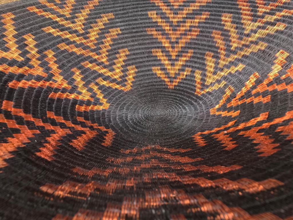 Handwoven Werrengue Platter | Night