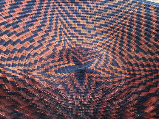 Handwoven Werrengue Platter | Night