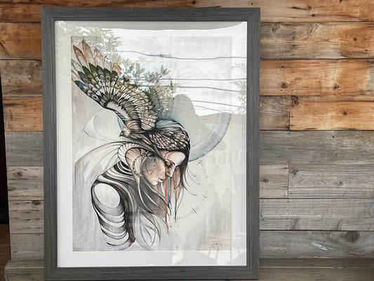 Heart's Colors | Framed