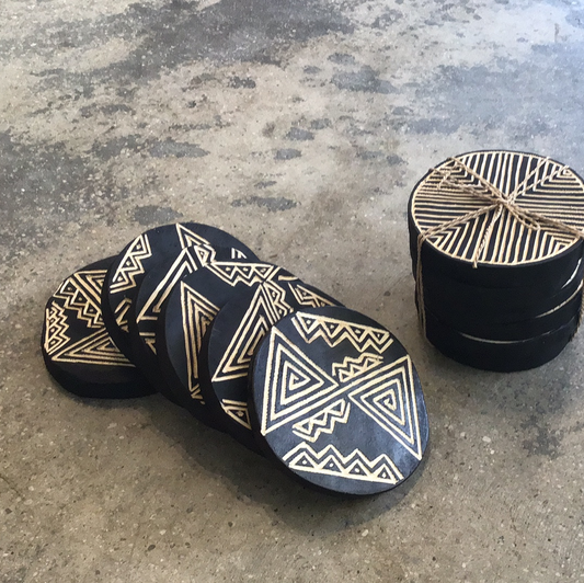 Machacho Wood Coasters