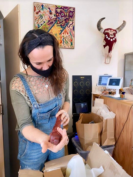 Carved Wood Pipe | Chico Collection