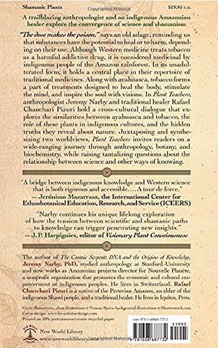 Plant Teachers by Jeremy Narby