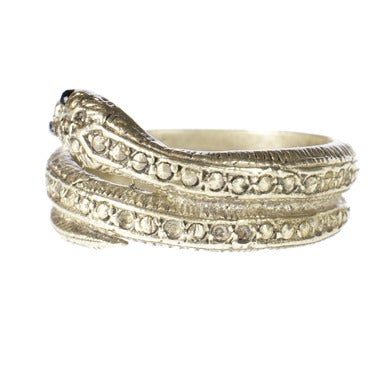 Reclaimed Metal Snake Band Ring