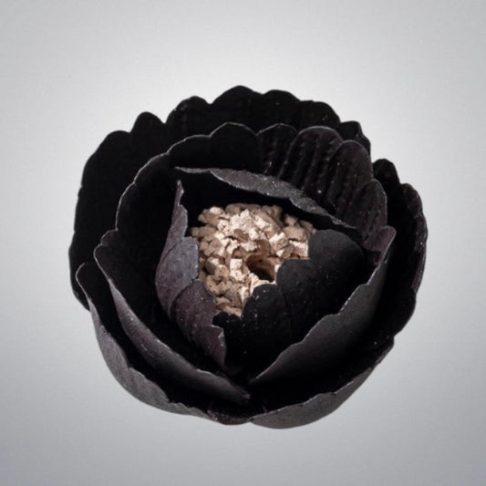 Ceramic Miniature Poppy Blossom Incense Burner