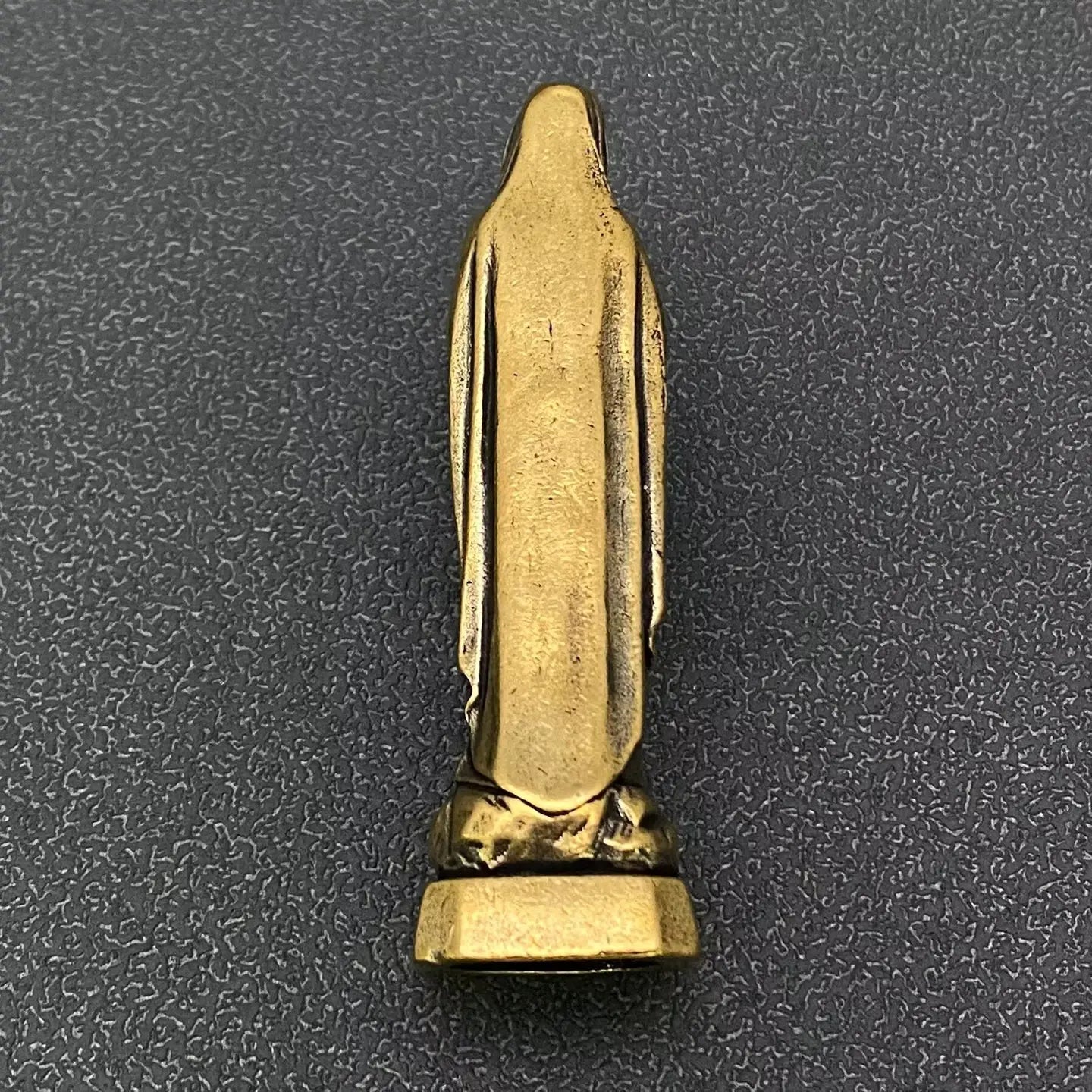 Small Brass Virgin Mary