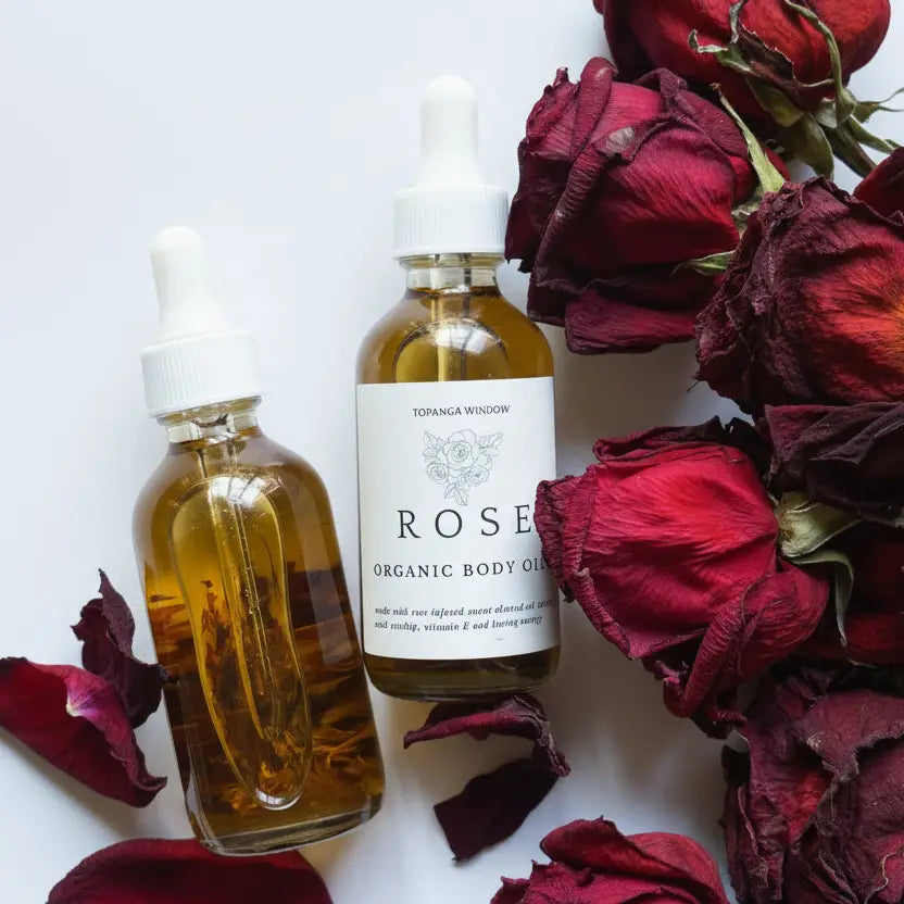 Organic Rose Body Oil