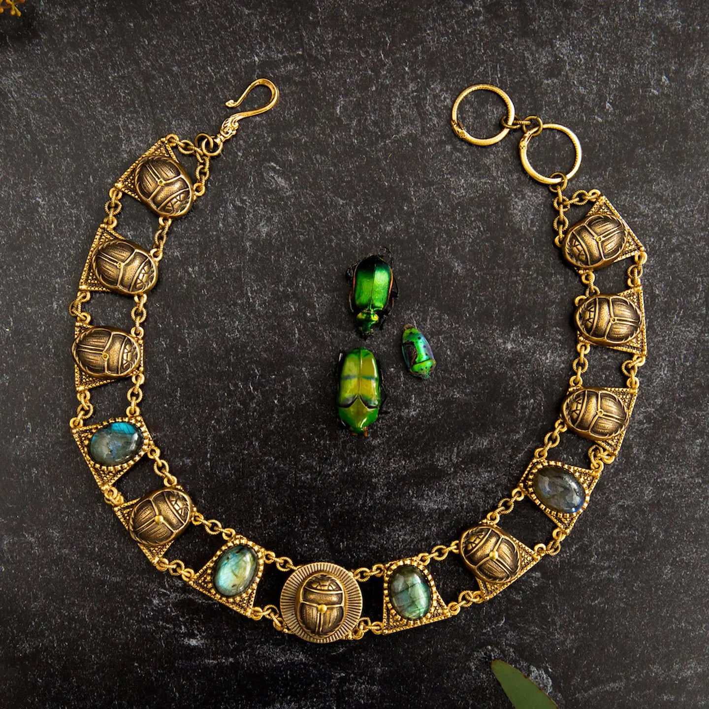Sacred Scarab Collar