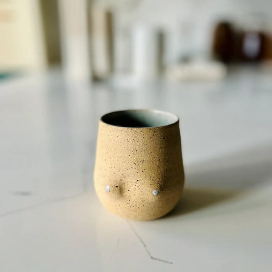 Boob Tumbler - Handmade Ceramic Mug  10 oz