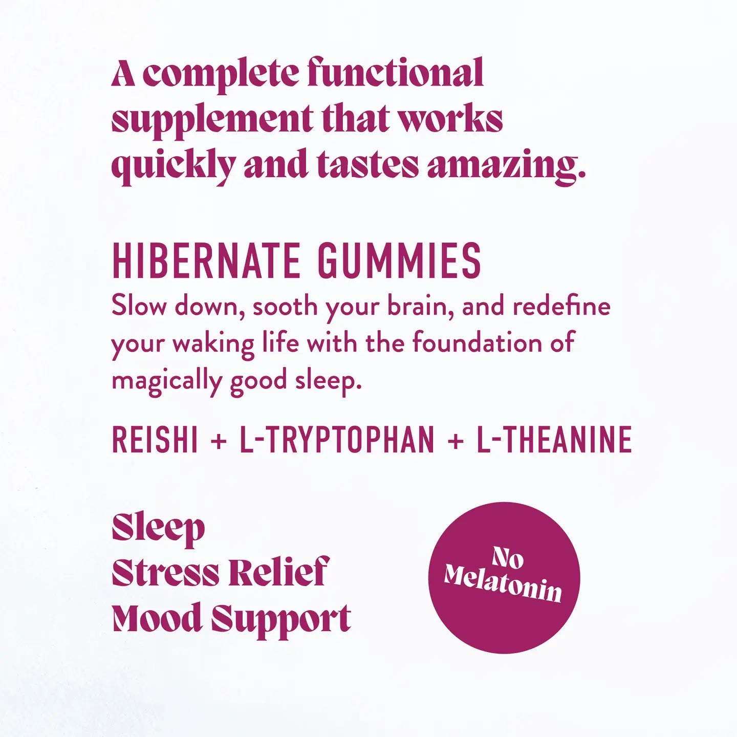 HIBERNATE | Functional Mushroom Gummies