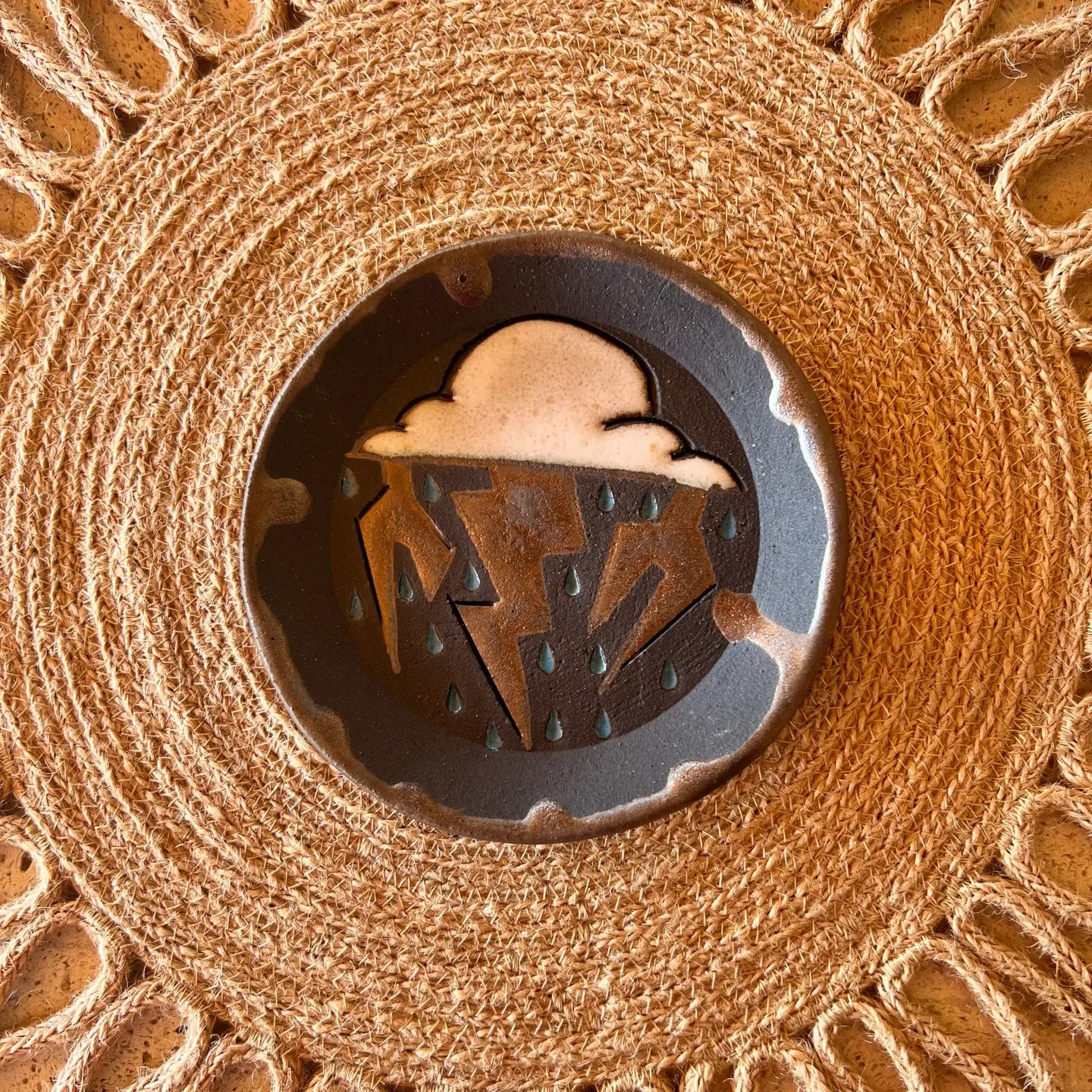 Ceramic Earth Inspired Trinket Dish Collection