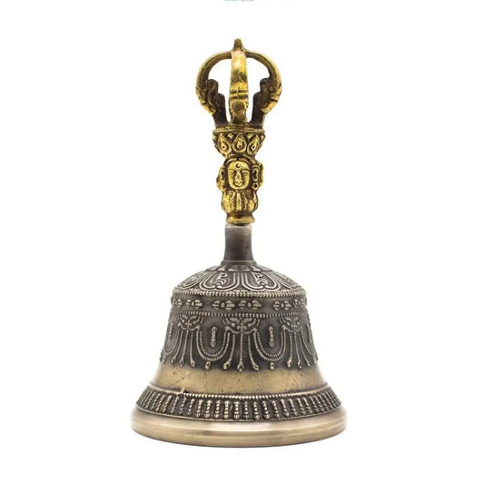 Handmade Tibetan Black Bell - Meditation, Sound Healing & Ceremonies