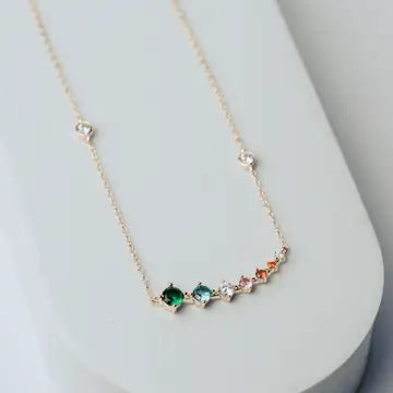 Celestial Arc Strand Necklace