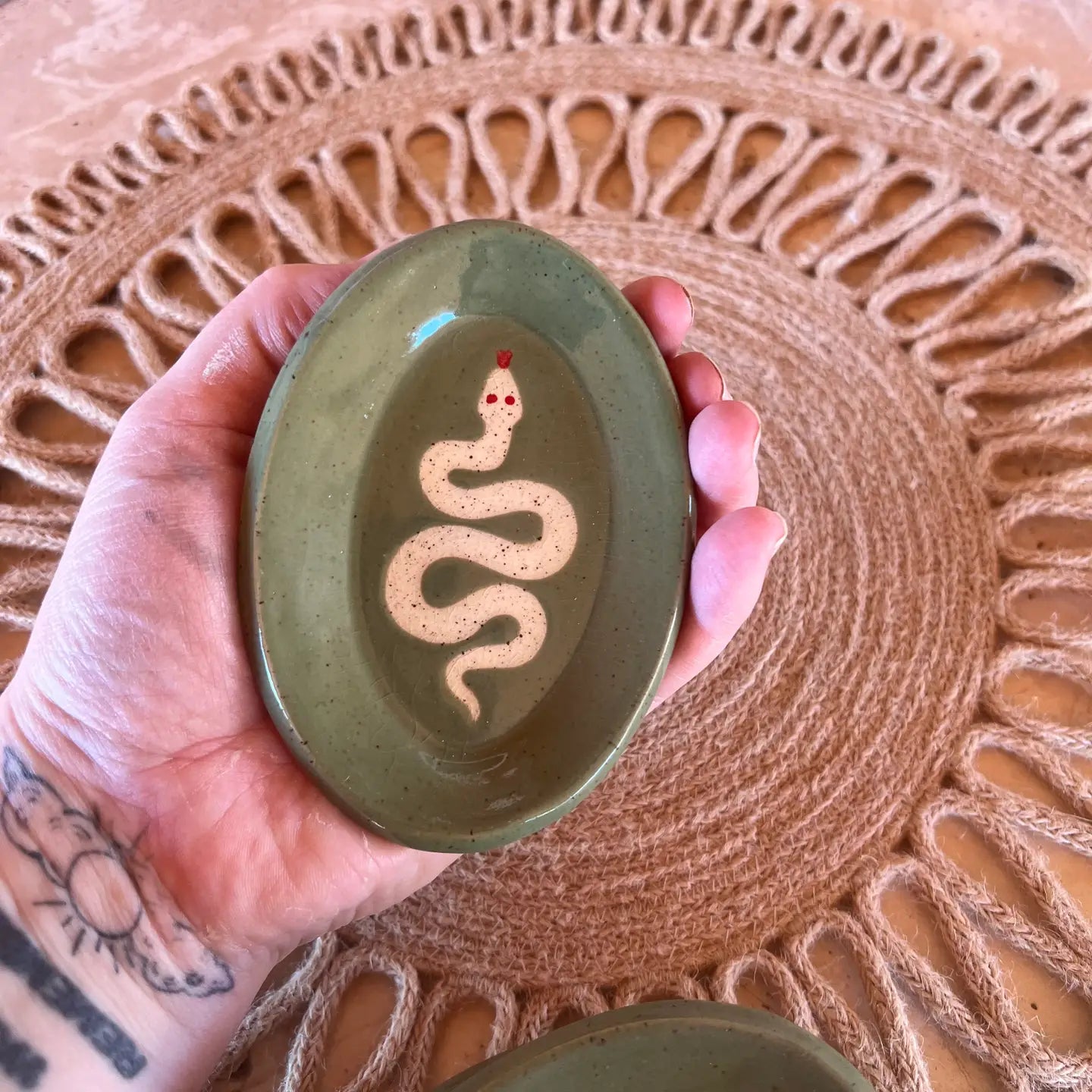 Ceramic Earth Inspired Trinket Dish Collection
