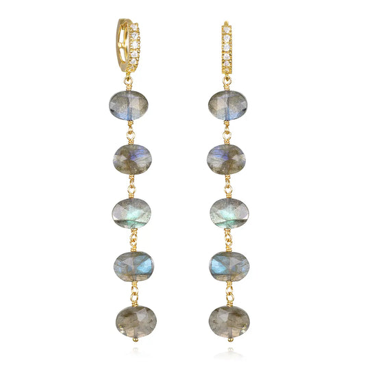 Long Huggies-Labradorite gemstone